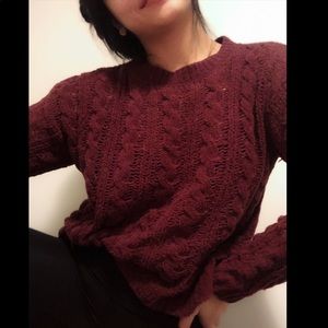 (3/$15) AEO Crewneck Knit Sweater